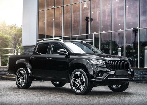 Bán tải Mercedes-Benz X-Class hầm hố hơn nhờ hãng độ Kahn