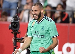 Benzema rực sáng đưa Real Madrid lên tốp đầu La Liga