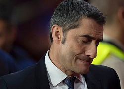 Dàn sao Barca mất niềm tin với HLV Valverde