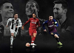 Đêm nay trao giải FIFA The Best: Ronaldo thăng hoa chờ đánh bại Van Dijk - Messi