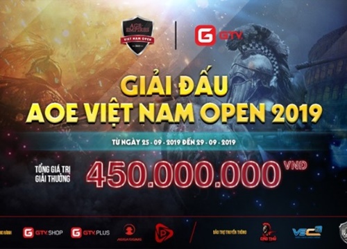 Giải đấu AoE Việt Nam Open được bốc thăm lại với sự tham gia của Chim Sẻ Đi Nắng trong màu áo GTV