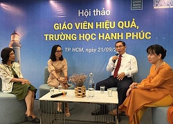 Giáo viên hiệu quả, trường học hạnh phúc