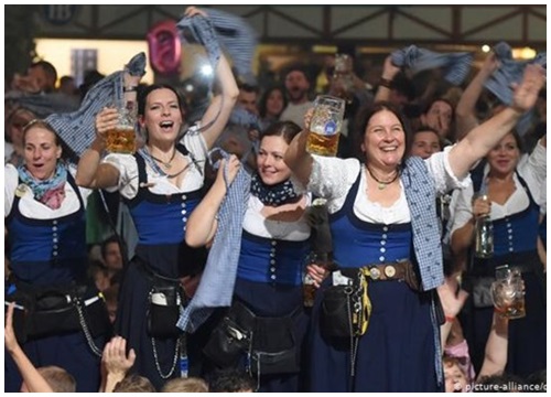 Lễ hội bia Oktoberfest lần thứ 186 chính thức đón chào du khách