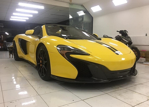 McLaren 650S Spider màu vàng thứ hai xuất hiện tại Việt Nam, sự thật phía sau gây ngạc nhiên