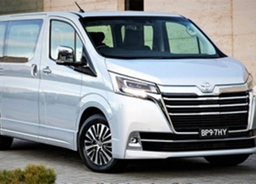 Toyota ra mắt xe mới Granvia, anh em của 'cá mập' Hiace