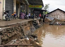 Sóc Trăng công bố tình huống khẩn cấp sạt lở bờ sông, bờ biển