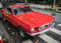 Vẻ đẹp thuần khiết Ford Mustang Fastback 289 V8 1965 nổi bật trên phố Sài Gòn