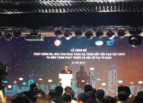 Viettel phát sóng 5G tại TP Hồ Chí Minh, khai thác nền tảng phát triển xã hội số