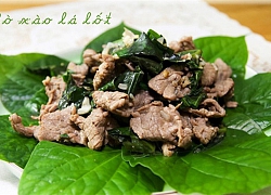 Bò xào lá lốt