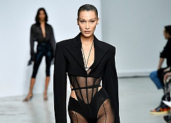 Bella Hadid kiêu sa, đẹp như tạc tượng hút mọi ánh nhìn trên đường băng