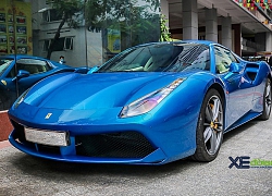 Ferrari 488 Spider Blu Corsa hàng độc gây xôn xao trong Đại học HUTECH