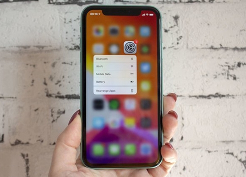 Haptic Touch sự khác biệt trên màn hình iPhone 11