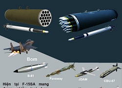 Infographic: Sức mạnh hủy diệt của kho tên lửa bay" F-15SA của Saudi Arabia