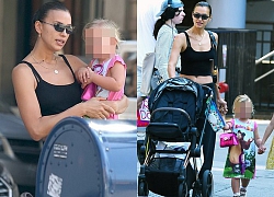 Irina Shayk xinh đẹp, "bốc lửa" ra phố đi dạo cùng con gái cưng