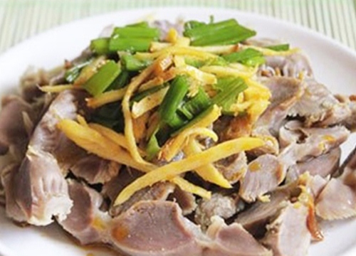 Mề gà sốt gừng