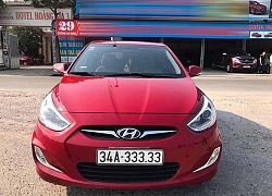 Mua Hyundai Accent cũ, chủ xe như 'vớ được vàng' khi bốc được biển số