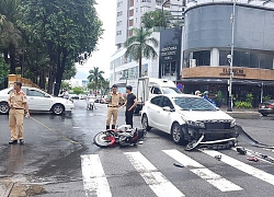 Tai nạn ở Đà Nẵng: Kia Cerato 'rớt đầu' sau cú va chạm với Honda WinnerX