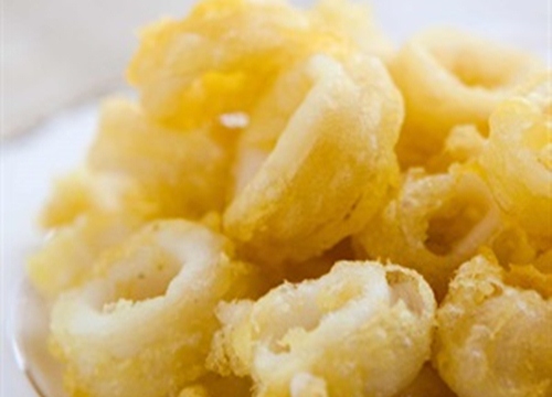 Tempura mực chiên giòn