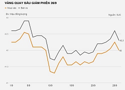 Vàng giảm giá, dân mua lỗ hơn nửa triệu đồng sau một đêm