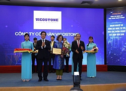 Vicostone được vinh danh Top 10 doanh nghiệp quản trị tốt nhất Việt Nam