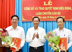 Bổ nhiệm, điều động, luân chuyển nhiều cán bộ lãnh đạo