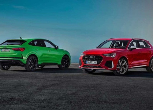 Cặp đôi Audi RS Q3 "trình làng", độc đáo nhất Thế giới SUV bởi loại động cơ này