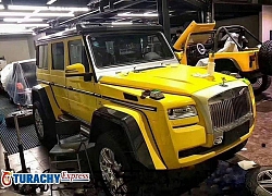 Đại gia chơi trội độ đầu Mercedes-Benz G500 thành Rolls-Royce