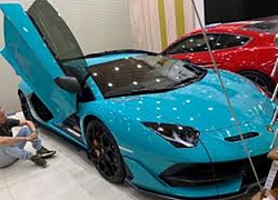 Lamborghini Aventador SVJ độc nhất Việt Nam chính thức lộ diện màu sơn