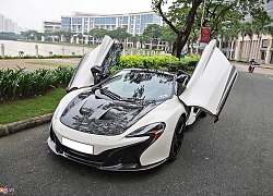 McLaren 650S Spider chơi trội với ống xả trị giá 300 triệu tại TP.HCM