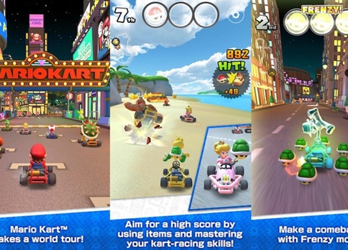 Mario Kart Tour xô đổ kỷ lục của Pokemon GO chỉ sau 24h ra mắt