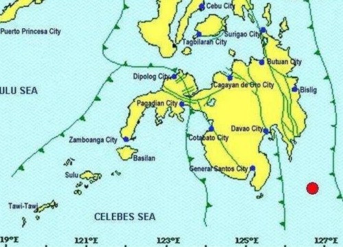 Philippines: Động đất 6,4 độ làm rung chuyển tỉnh Davao Occidental