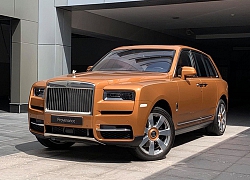 Rolls-Royce Cullinan đẹp mắt với màu sơn cam Tuscan Sun