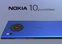 Xuất hiện Nokia 10 PureView đẹp không tỳ vết: Màn hình cong, 4 camera sau, RAM 12GB