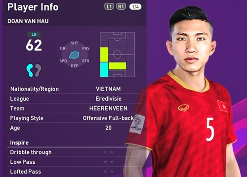 Bản Mod Chỉnh Sửa Khuôn Mặt Văn Hậu, Văn Lâm Trong Pes 2020, Cho Phép Trực  Tiếp Điều Khiển Đtqg Việt Nam Thi Đấu - Mọt Game - Việt Giải Trí