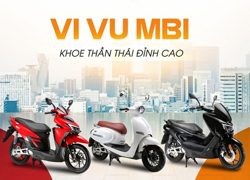 Chi tiết 3 phiên bản xe máy điện Mbigo