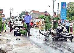 Hòa Bình: Hai xe máy tông nhau, 2 người thương vong