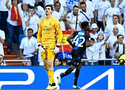 Lý do Courtois phải rời sân sau hiệp 1