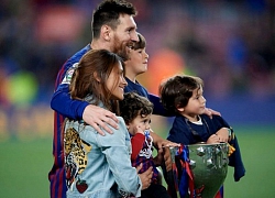 Messi khiến các cổ động viên ngưỡng mộ vì gia đình hạnh phúc