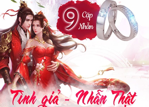 Đua "điểm hảo hữu" nhận ngay 09 cặp nhẫn kim cương cùng Nhất Kiếm Giang Hồ