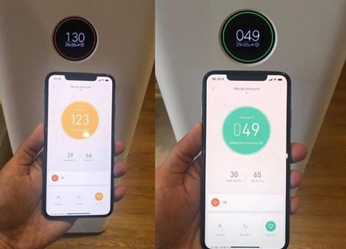 Tự dùng máy lọc không khí kiểm chứng kết quả của AirVisual tại HN