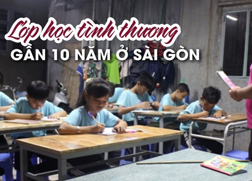 Vợ chồng trẻ bán vàng cưới, duy trì lớp học tình thương 10 năm qua ở Sài Gòn