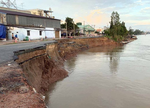 6 đoạn sông cảnh báo sạt lở đặc biệt nguy hiểm