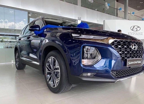 Bảng giá Hyundai tháng 10: SantaFe giảm giá bất ngờ