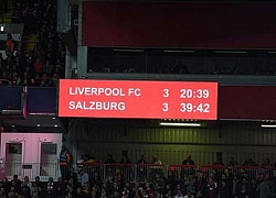 Bảng tỉ số ở Anfield &#8216;tiên đoán&#8217; Liverpool bị gỡ hòa