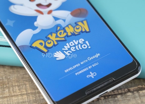 Google kết hợp cùng The Pokémon Company phát triển game sử dụng cảm biến Soli trên Pixel 4