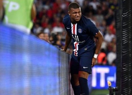 Kylian Mbappe tái phát chấn thương sau trận đấu với Galatasaray