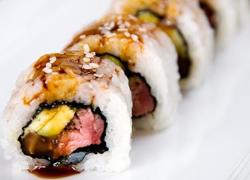 Lạ miệng với sushi cuốn thịt bò đầy bổ dưỡng