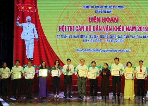 Liên hoan hội thi cán bộ "Dân vận khéo" năm 2019