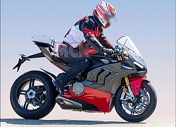 Môtô siêu nhẹ Ducati V4 Superleggera chuẩn bị ra mắt