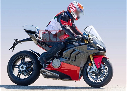 Môtô siêu nhẹ Ducati V4 Superleggera chuẩn bị ra mắt